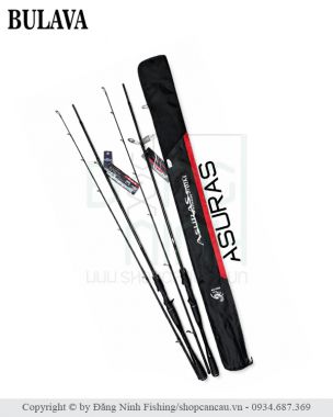 Cần lure Bulava Asuras - 2025 | Phôi Xoắn X Toàn Thân, Fuji Alconite Chân K, Đẹp Và Nhạy Hơn