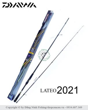 Cần máy đứng Daiwa Lateo 90ML / 96M - R - NEW 2021 - Huyền thoại trở lại!