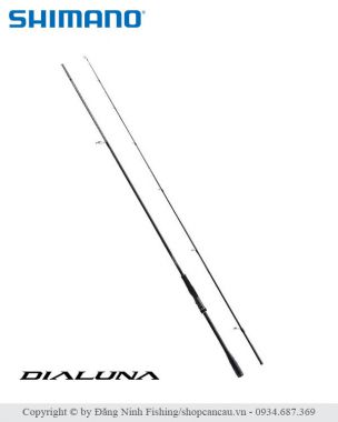 Cần lure Shimano Dialuna 2023 | Cần Lure Shore Game Cao Cấp, Nhẹ, Nhạy, Quăng Xa