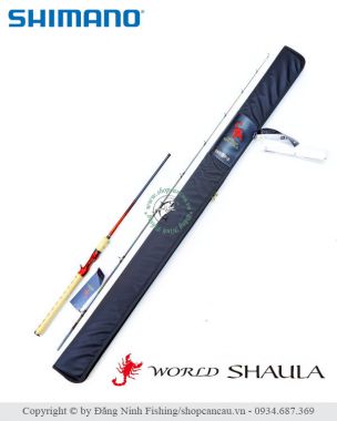 Cần máy ngang Shimano World Shaula - Made in Japan