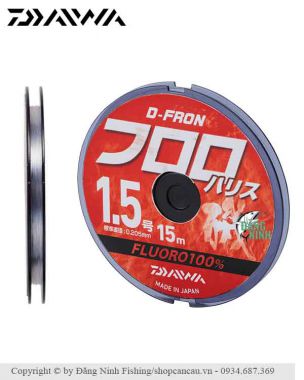 Dây Leader Daiwa D-fron 15m - Made in Japan