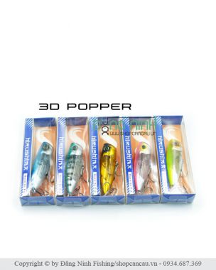 Mồi lure 3D Popper