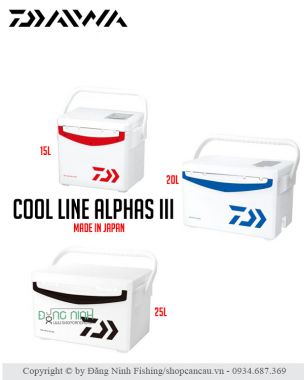 Thùng lạnh Daiwa Cool Line Alphas III - Made in Japan