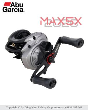 Máy câu ngang Abu Garcia Max 5X | Nhỏ Gọn, Dễ Chơi, Giá Tốt Cho Cần Thủ Lure