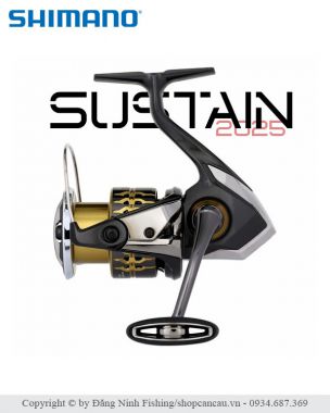 Máy câu Shimano Sustain - 2025 | Mượt, Nhẹ, Bền Bỉ Cho Lure Và Light Salt Cao Cấp