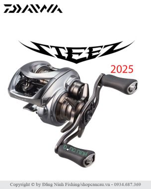 Máy Ngang Daiwa Steez Limited CT SV TW 2025 | Chuẩn Finesse, Made in Japan