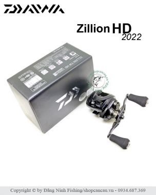 Máy câu ngang Daiwa Zillion TW HD - 2022 - Made in Japan