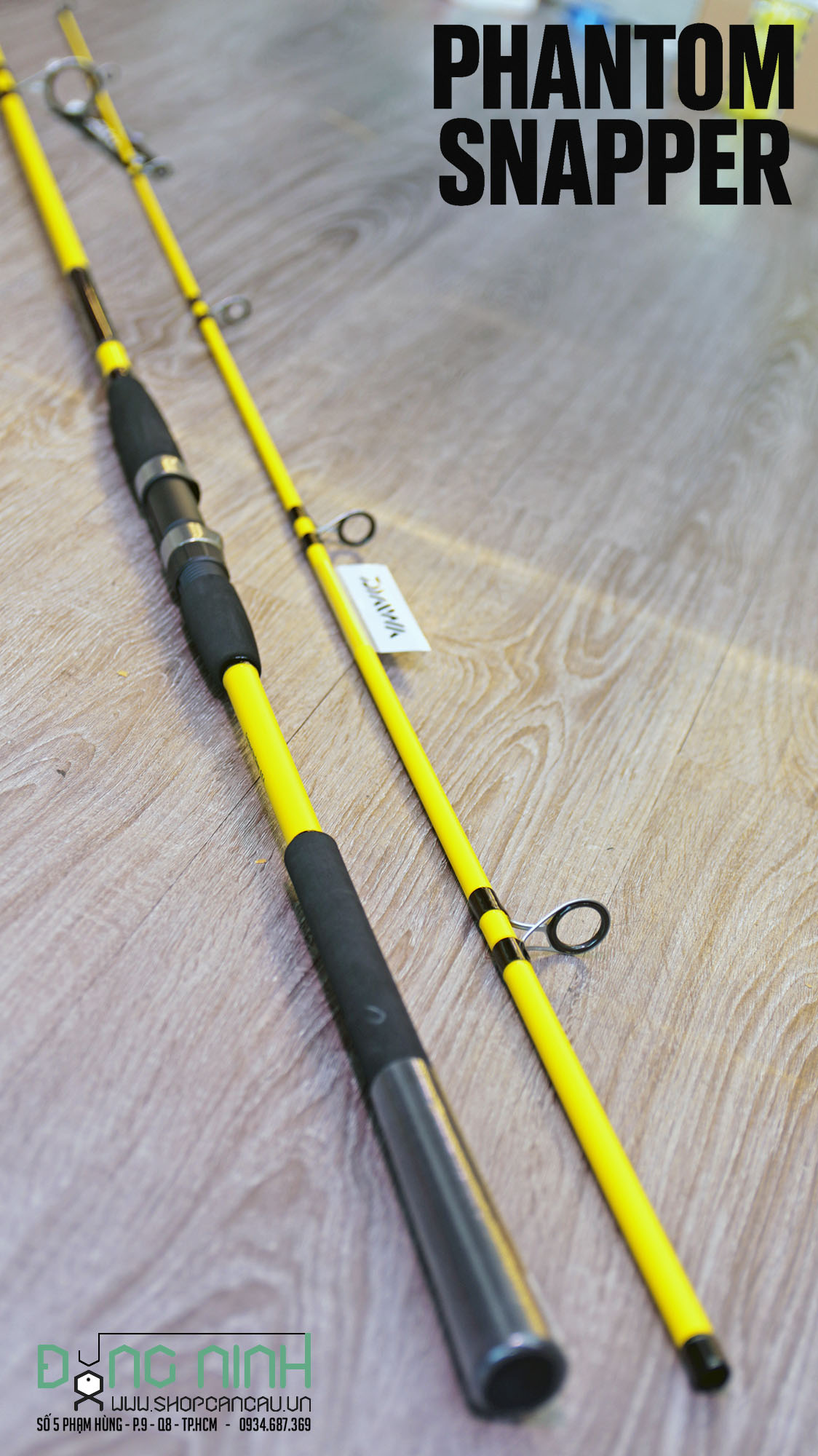 Cần máy đứng Daiwa Phantom Snapper