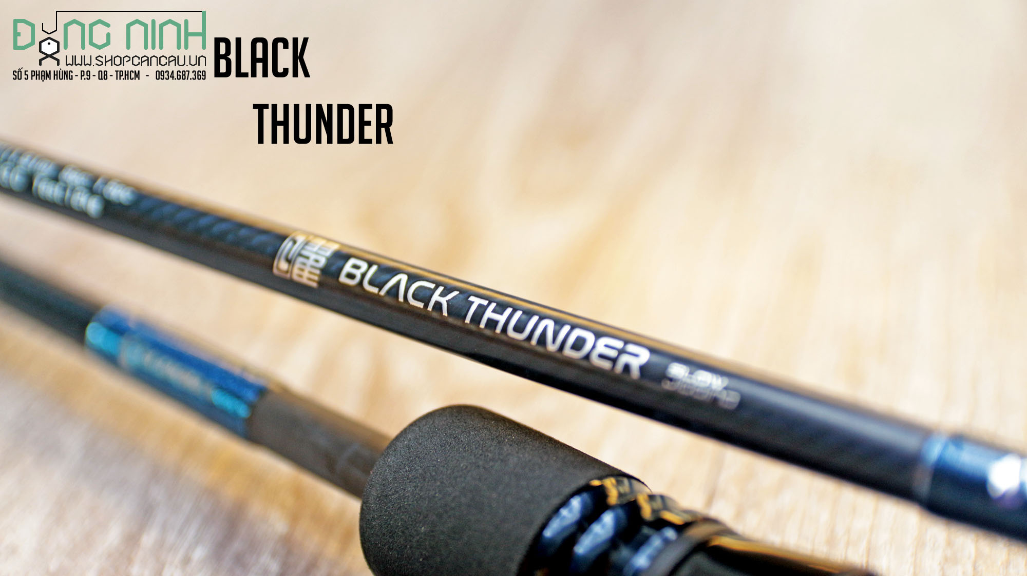 Cần jig Ecooda Black Thunder II - 2024
