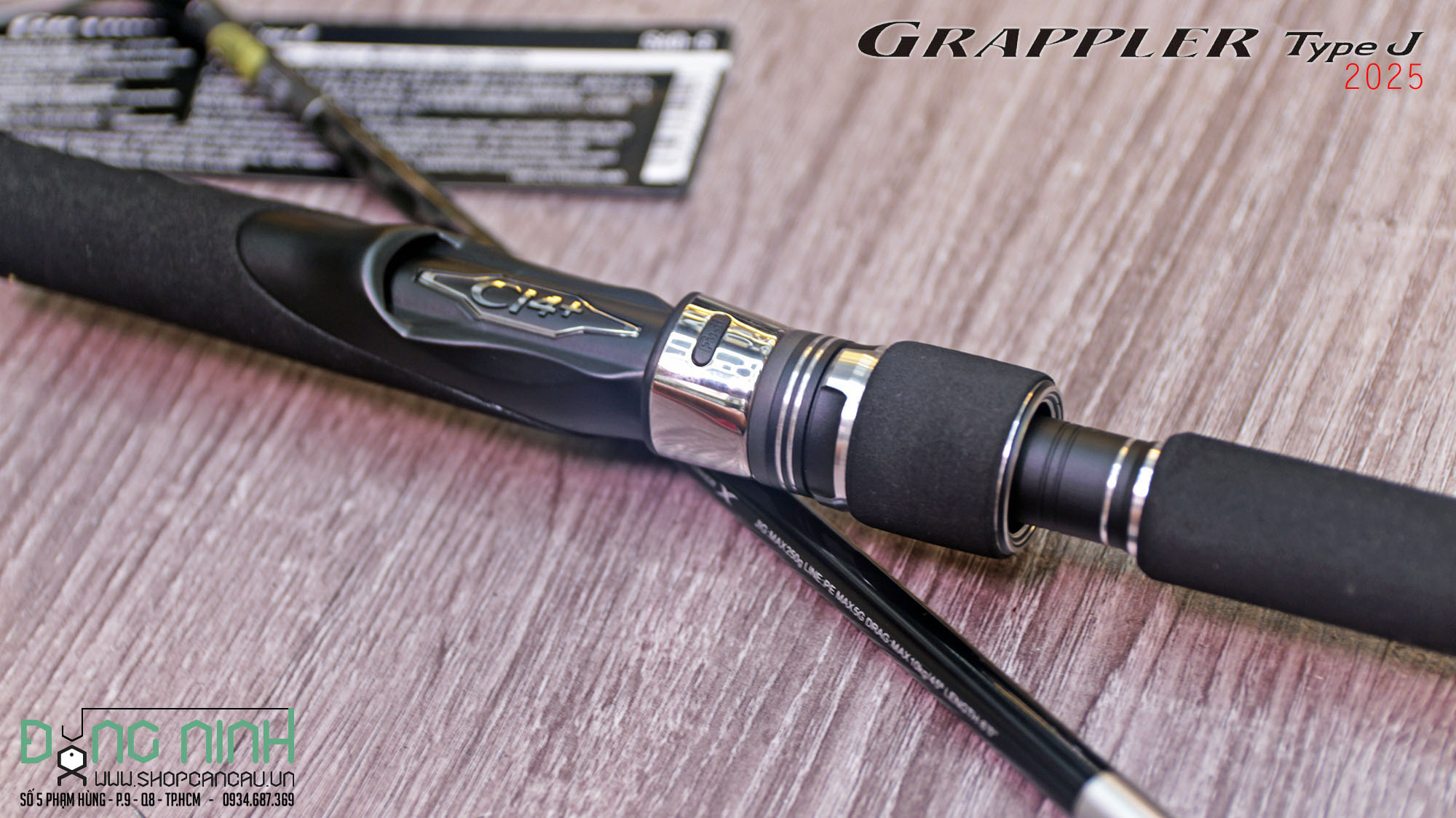 Cần Jig Shimano Grappler Type J 2025