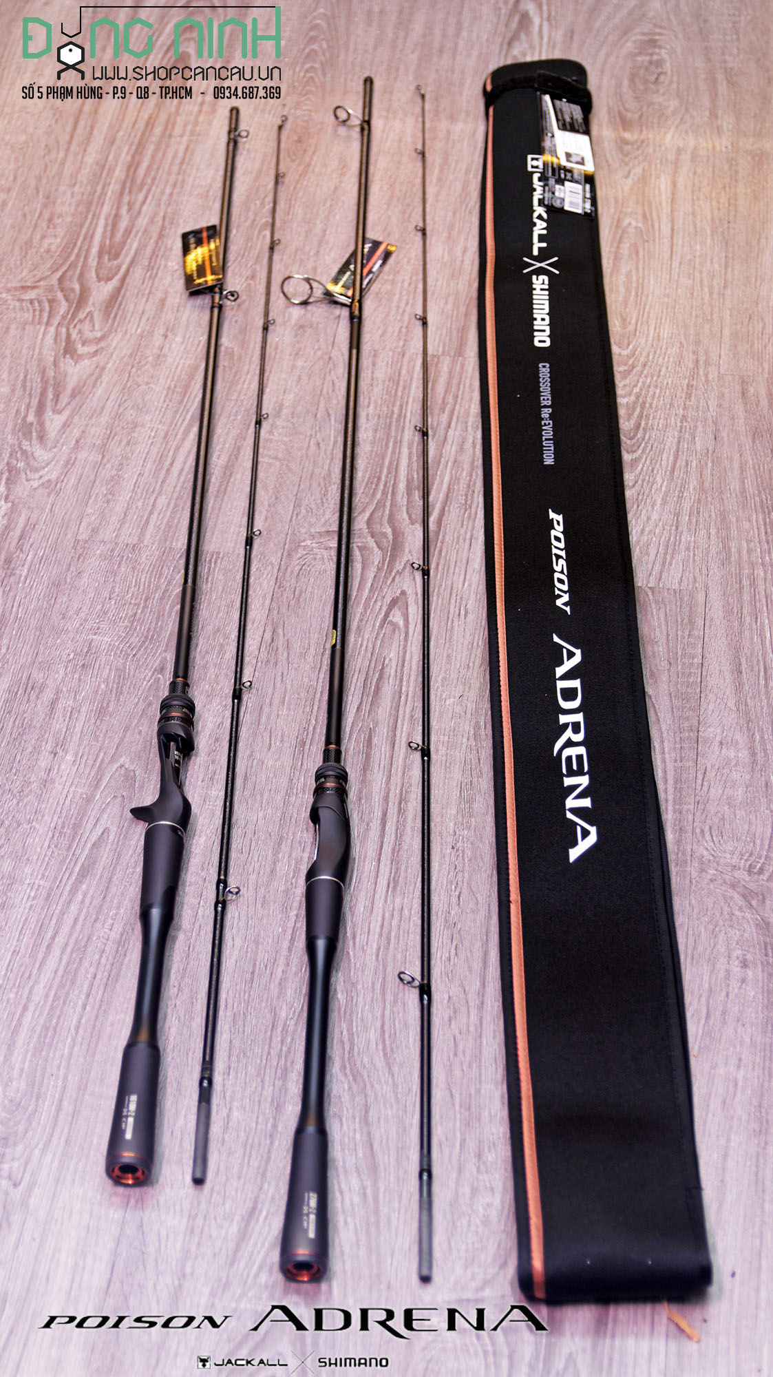 Cần Lure Shimano Poison Adrena 2024
