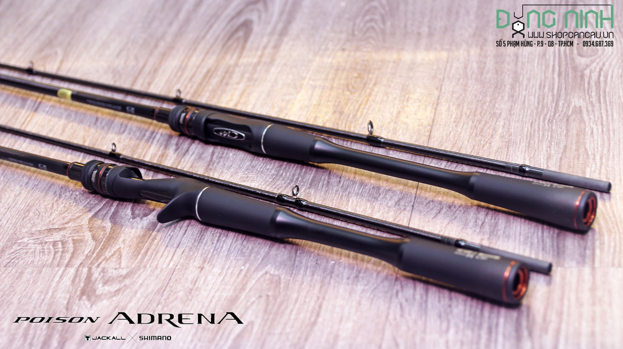 Cần Lure Shimano Poison Adrena 2024