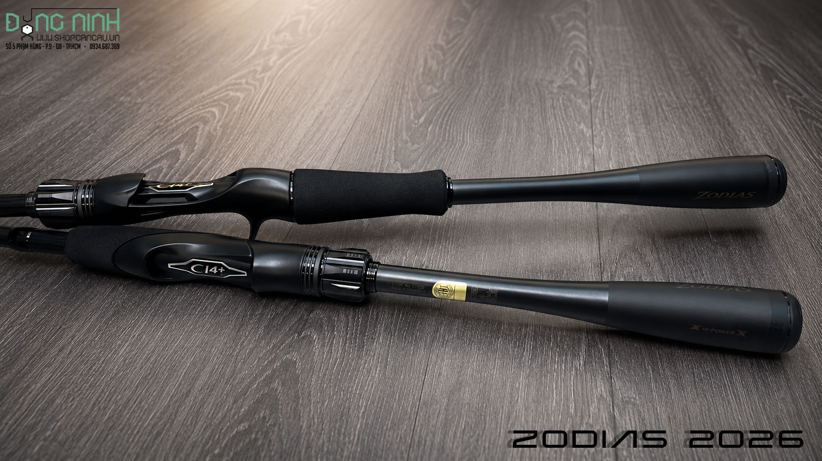 Cần lure Shimano Zodias - 2026