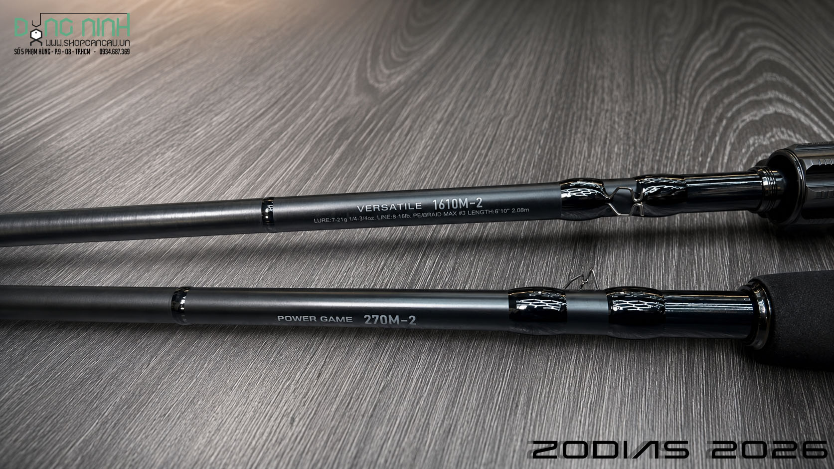 Cần lure Shimano Zodias - 2026