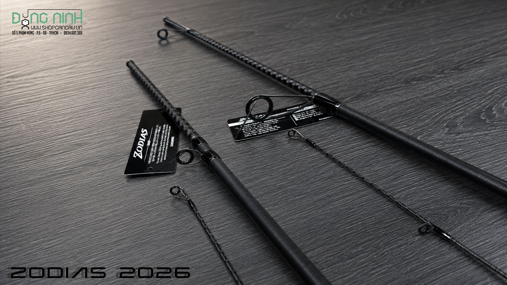 Cần lure Shimano Zodias - 2026