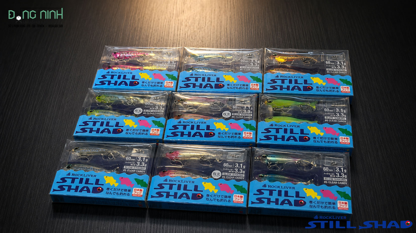 Mồi mềm Major Craft RockLiver Still Shad