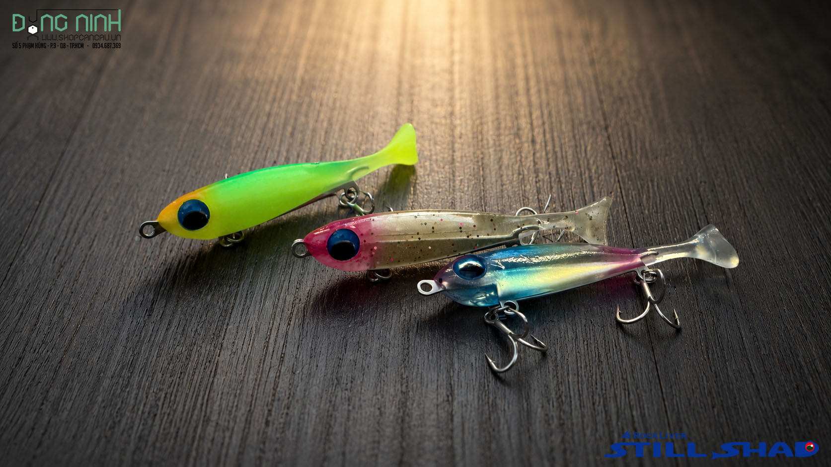 Mồi mềm Major Craft RockLiver Still Shad