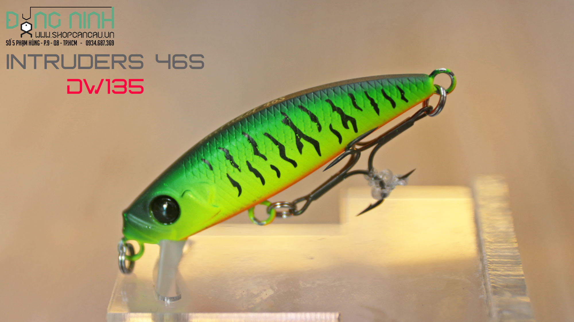 Mồi lure Tsurinoya Intruders DW135 46S