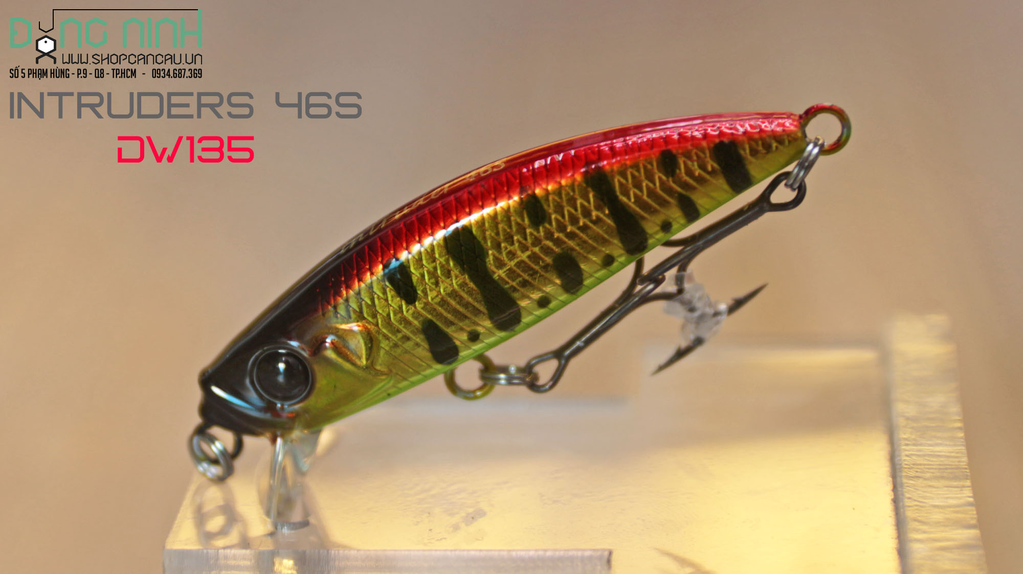 Mồi lure Tsurinoya Intruders DW135 46S