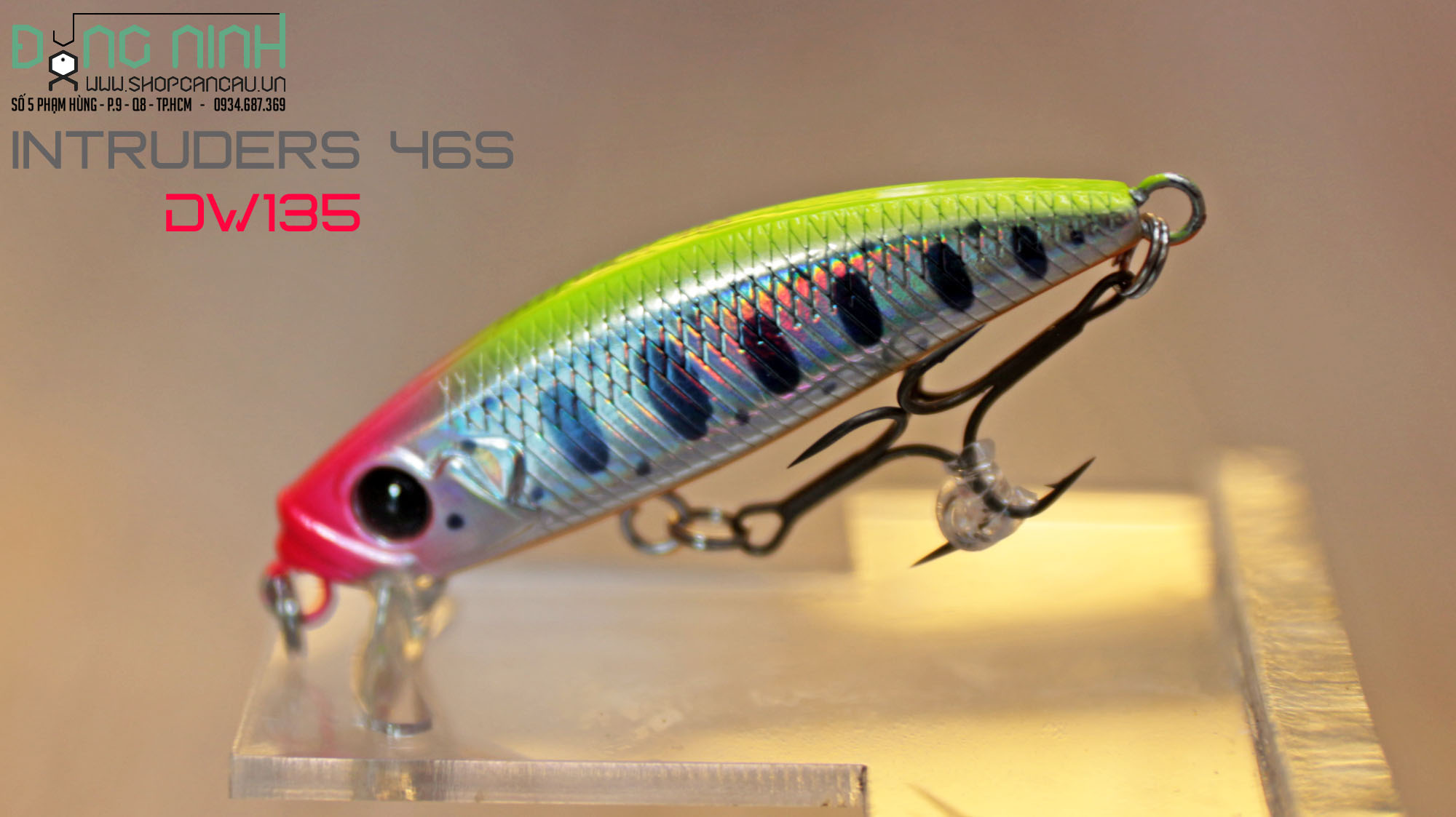 Mồi lure Tsurinoya Intruders DW135 46S