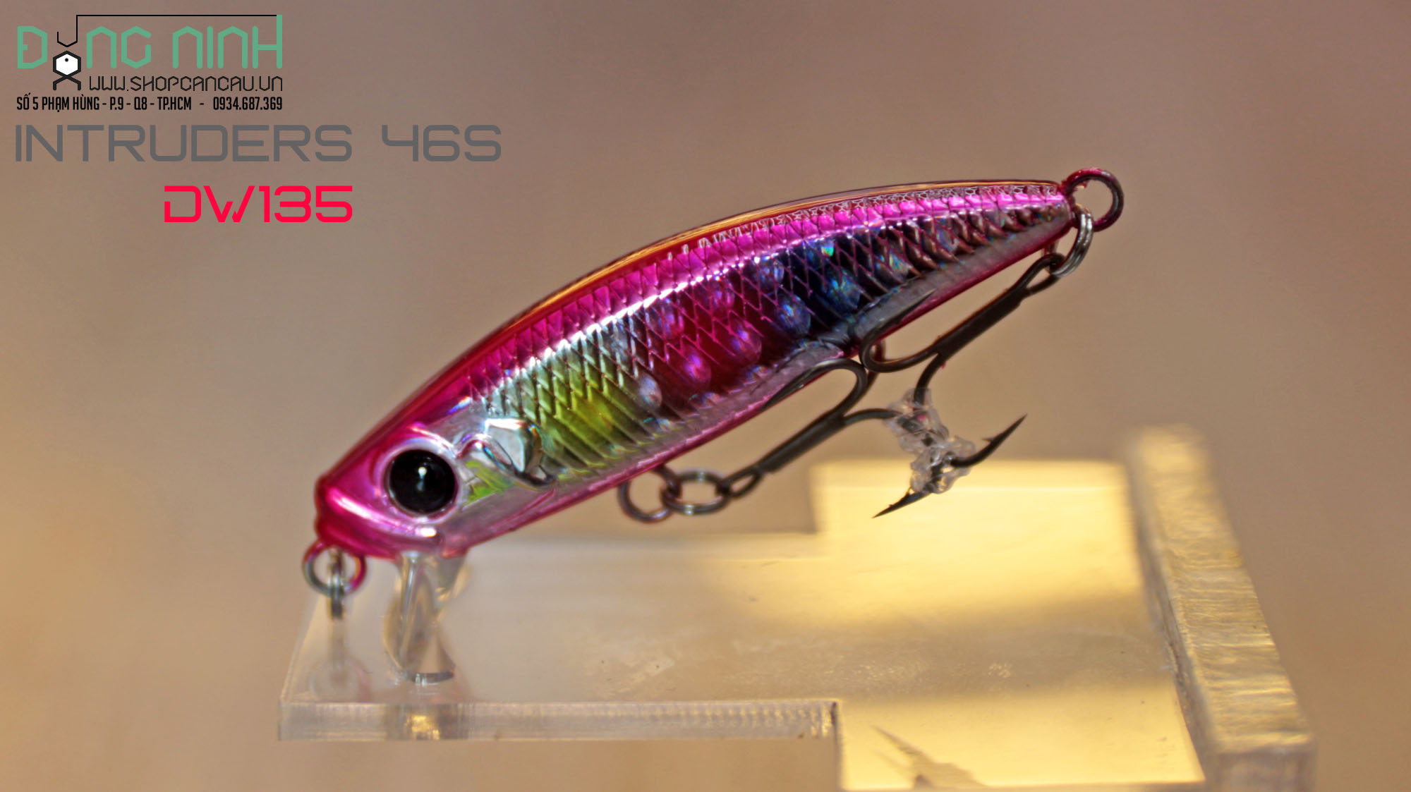 Mồi lure Tsurinoya Intruders DW135 46S