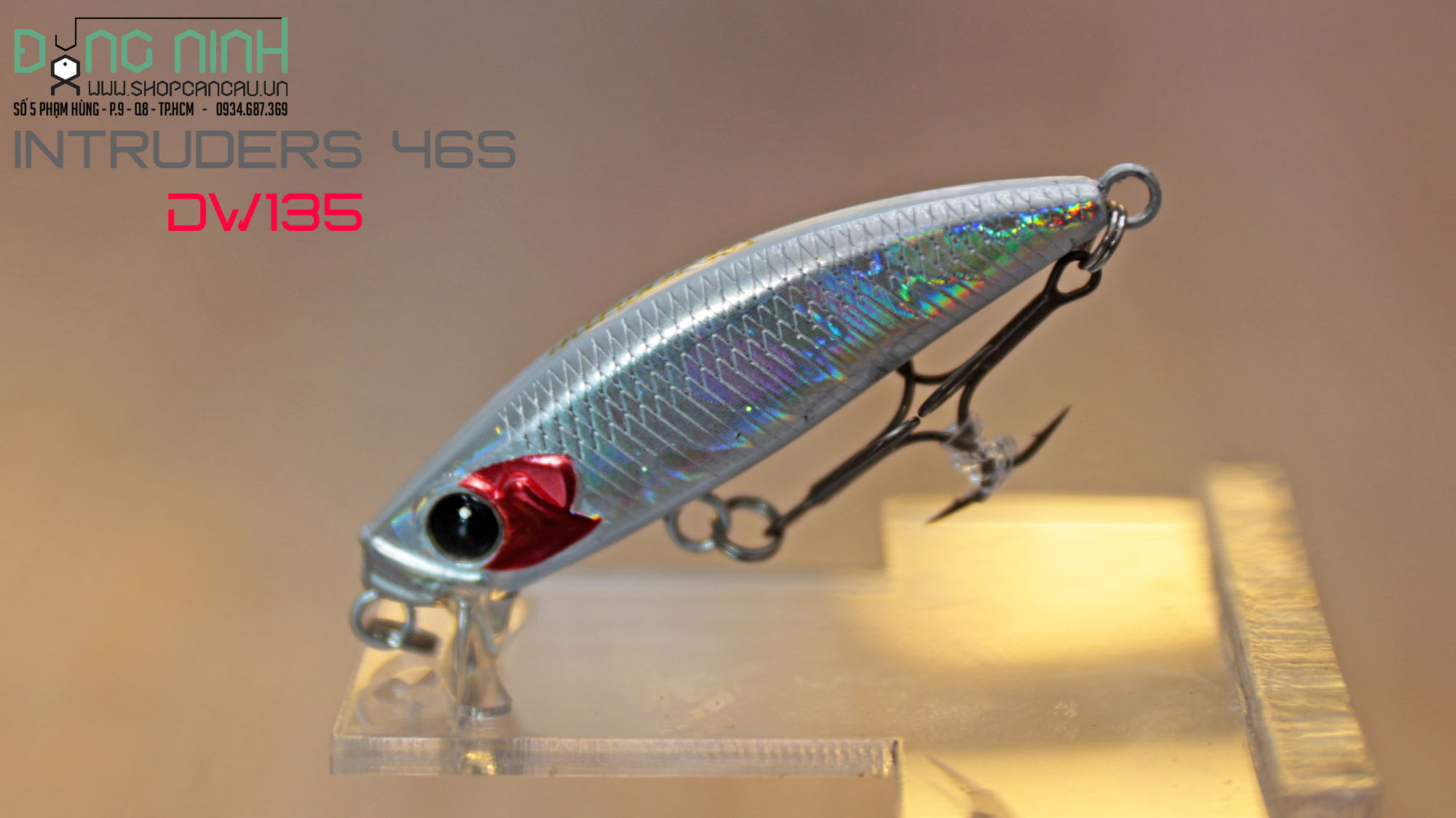 Mồi lure Tsurinoya Intruders DW135 46S