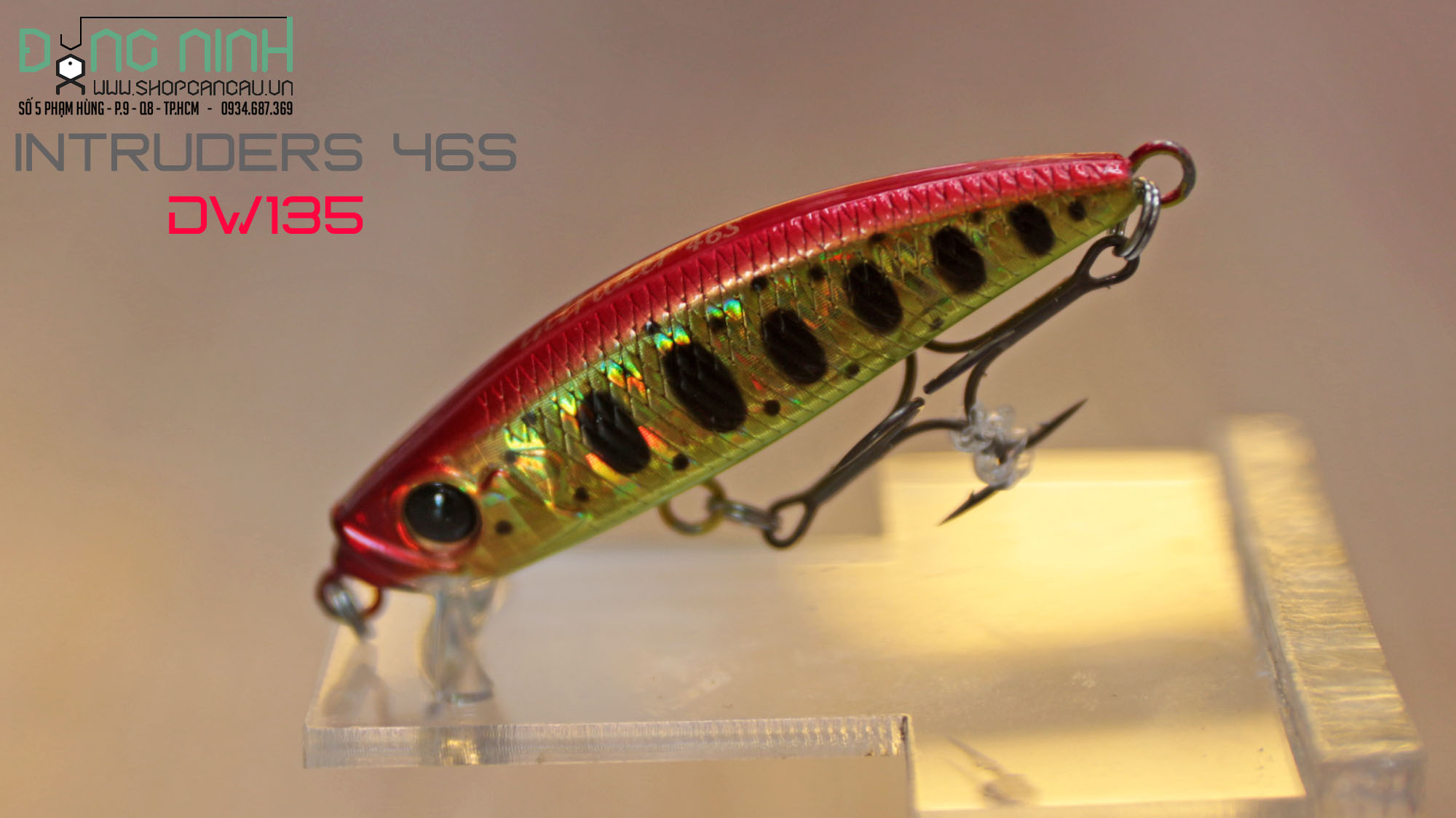 Mồi lure Tsurinoya Intruders DW135 46S