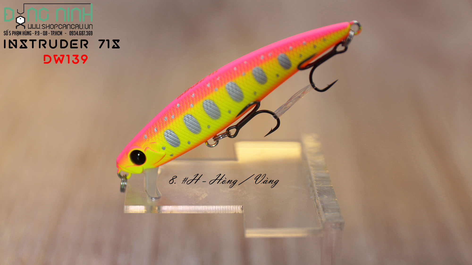 Mồi lure Tsurinoya Intruders DW139 71S