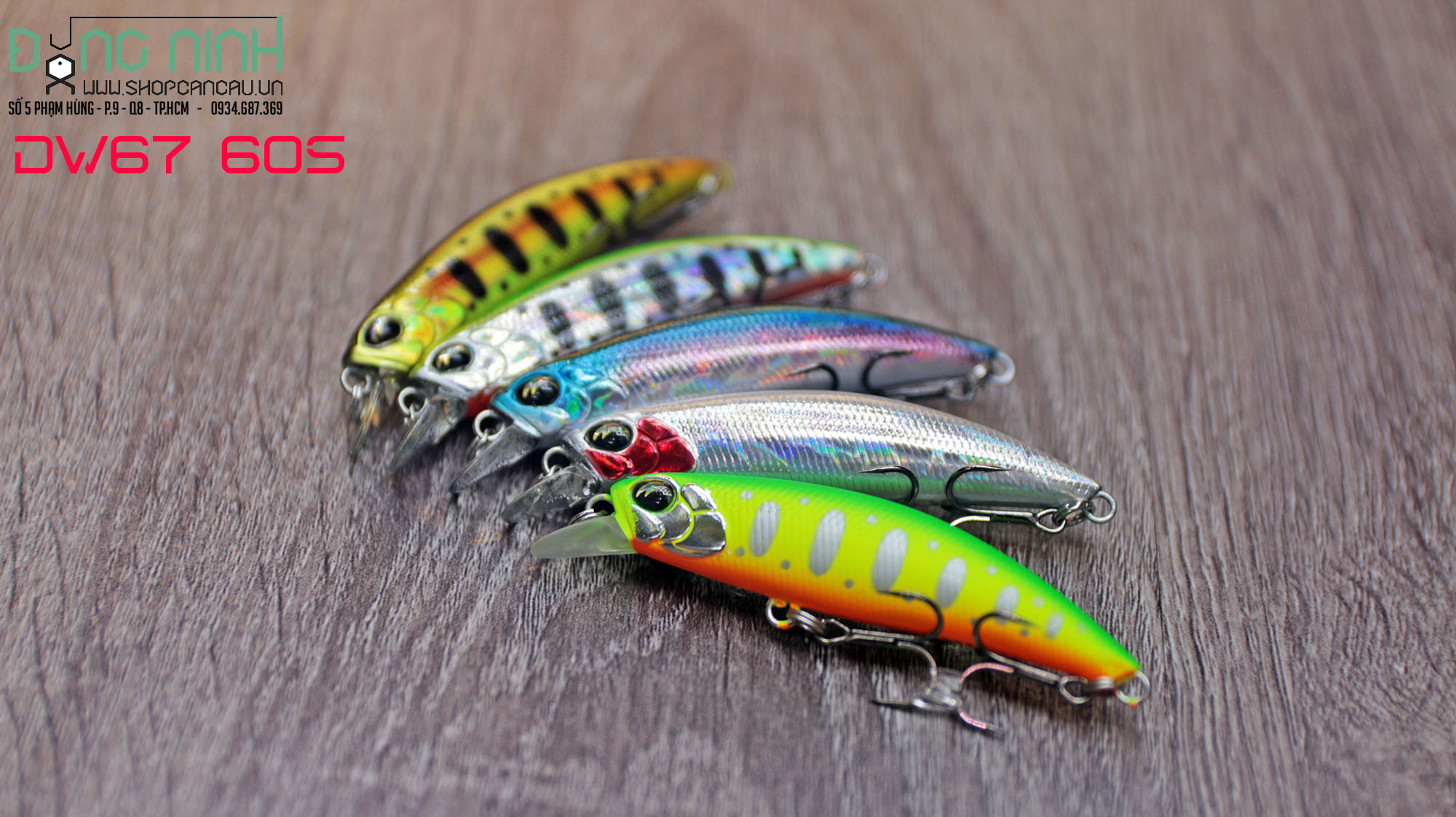 Mồi lure Tsurinoya DW67 60S