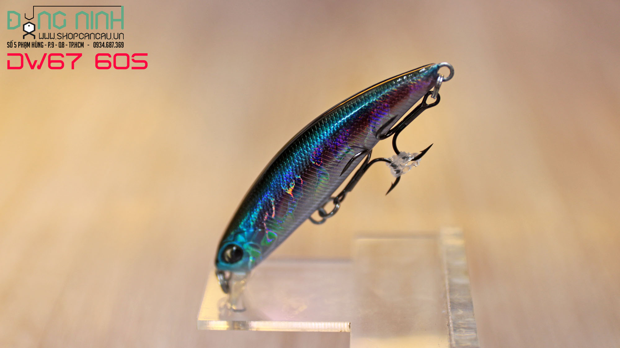 Mồi lure Tsurinoya DW67 60S