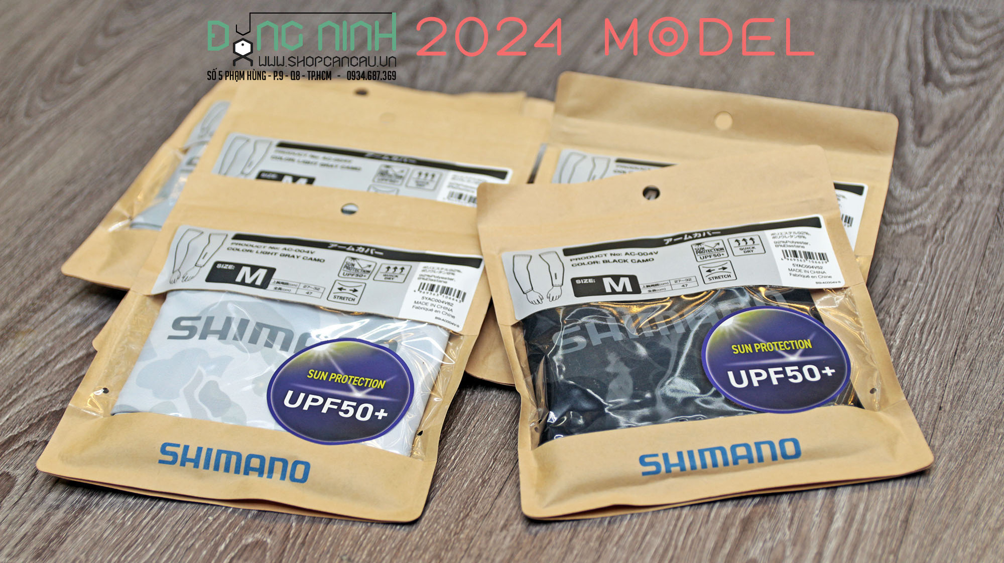 Ống tay che nắng Shimano - Model 2024