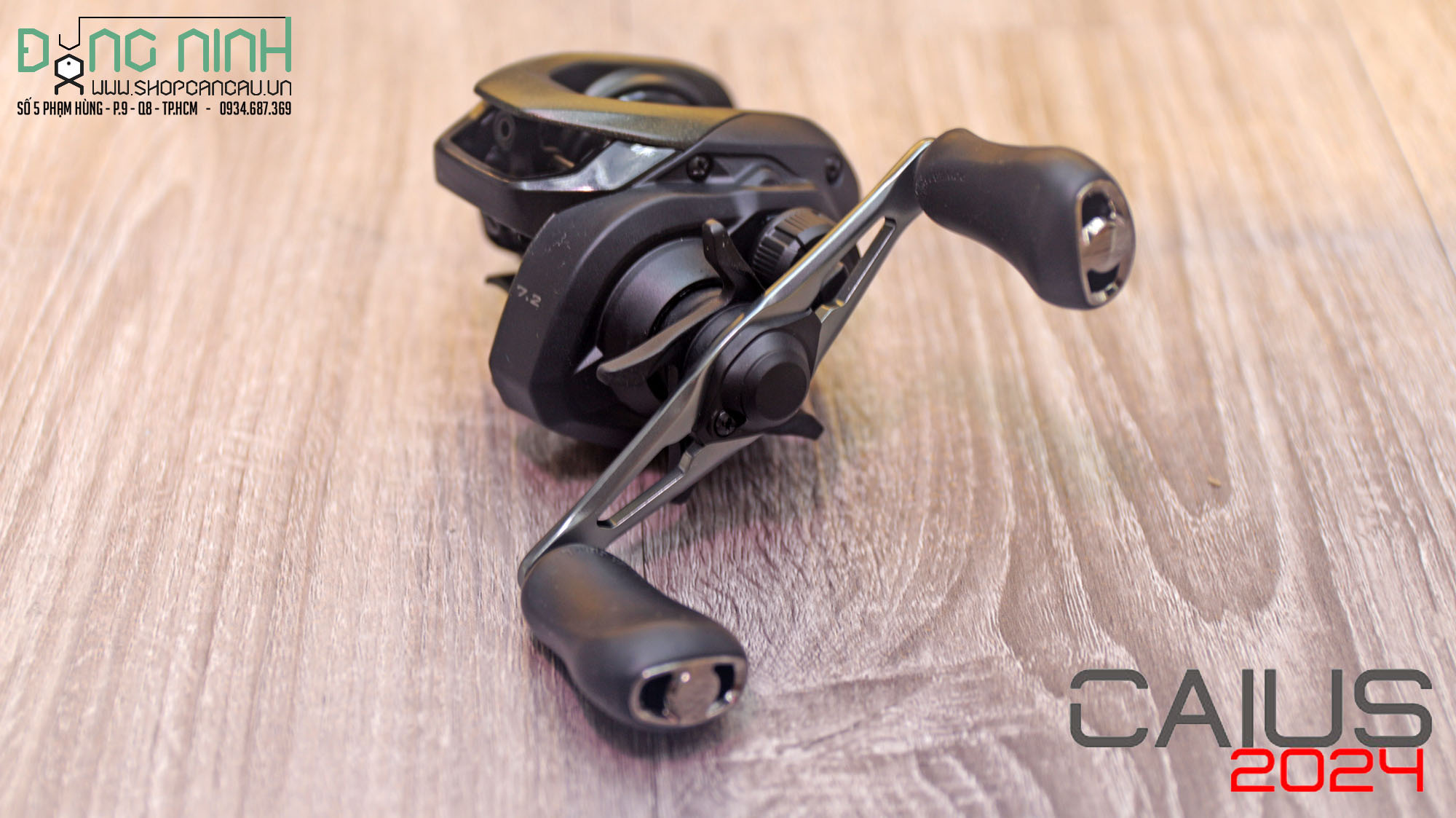 Máy câu ngang Shimano Caius - 2024