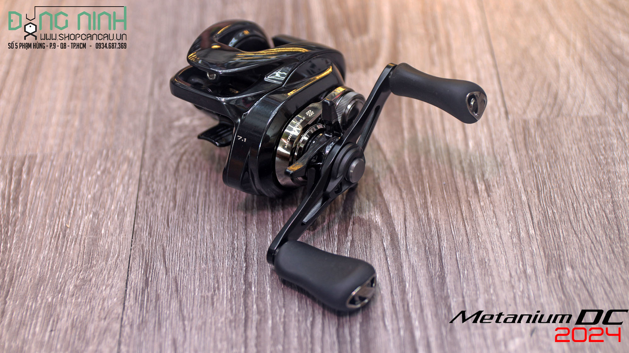 Máy câu ngang Shimano Metanium DC - 2024