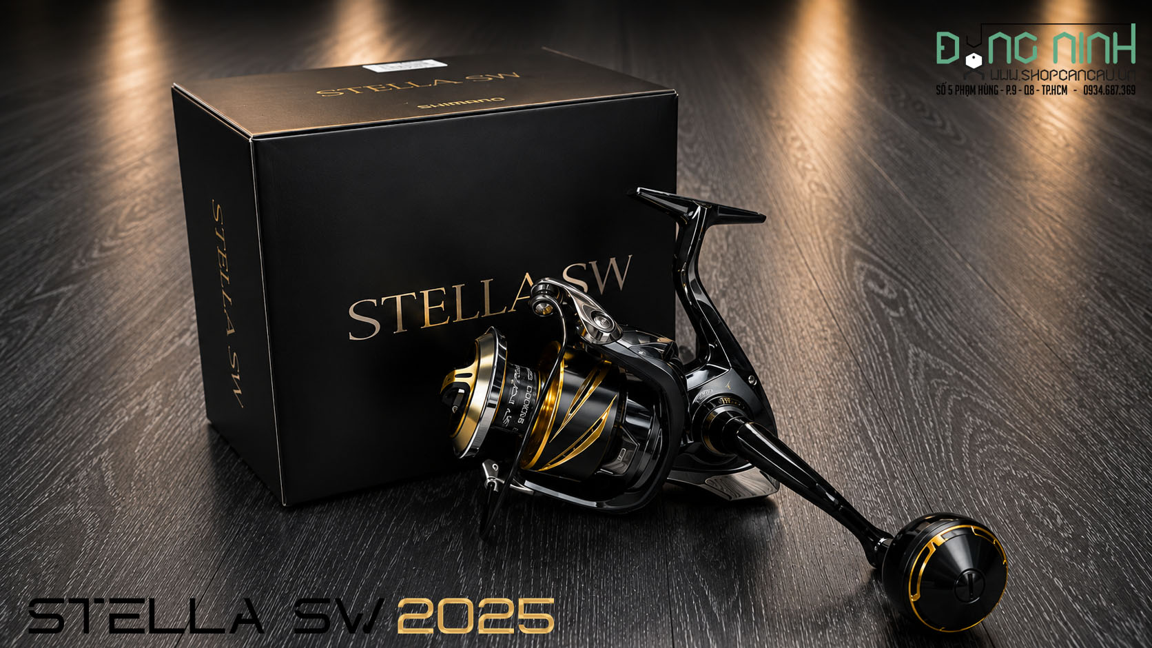 M&aacute;y c&acirc;u đứng Shimano Stella SW - 2025