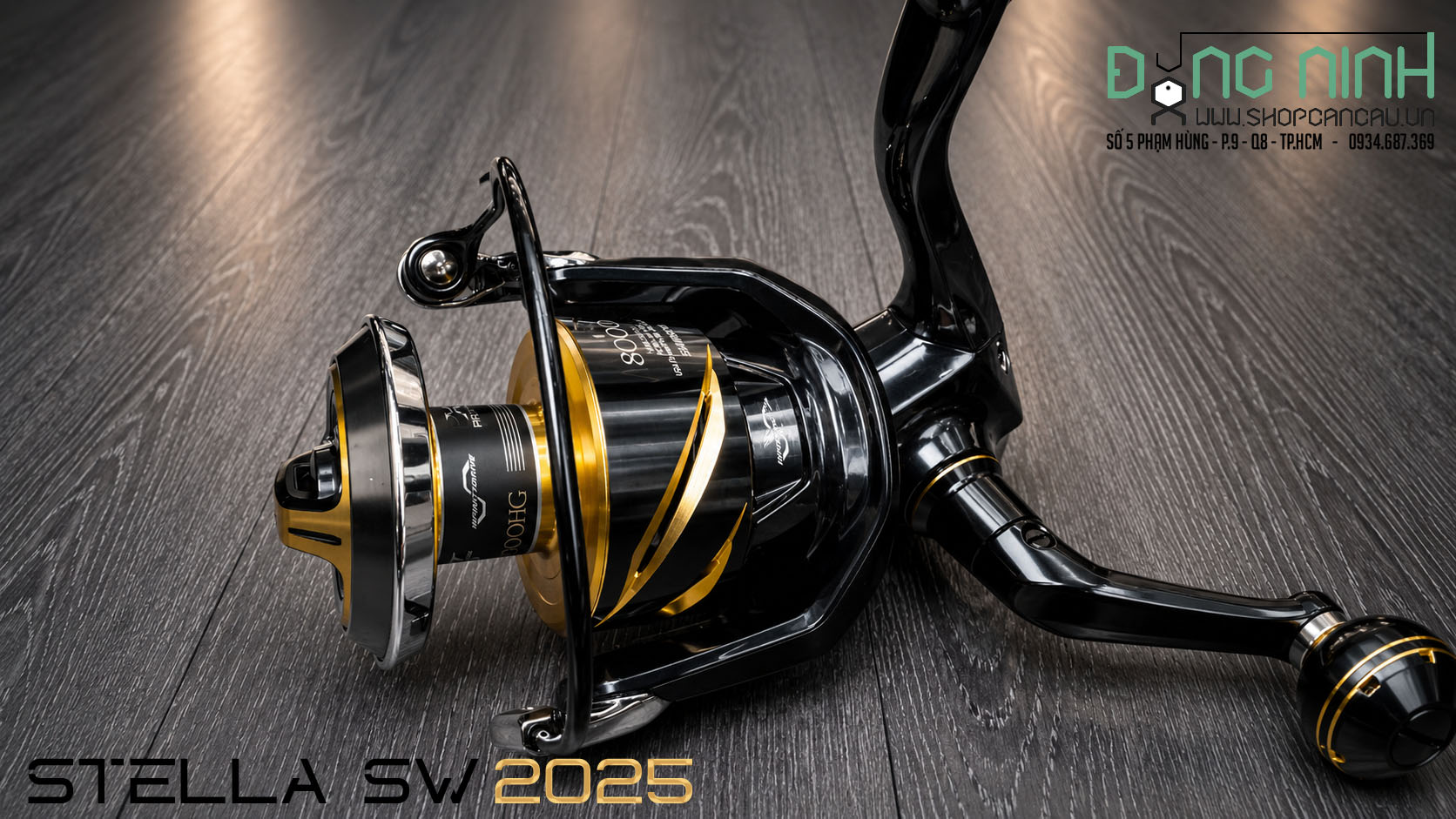 M&aacute;y c&acirc;u đứng Shimano Stella SW - 2025