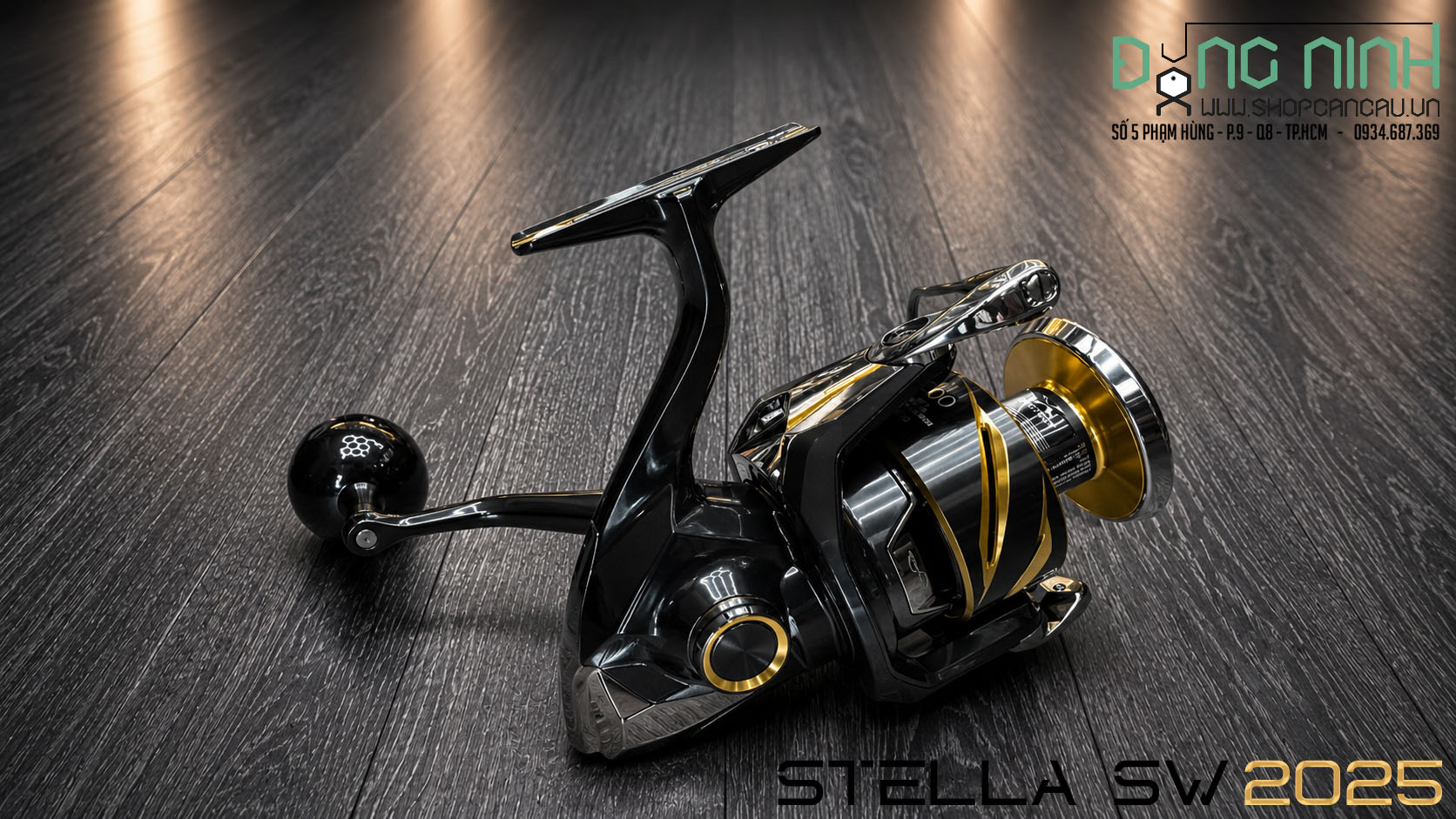 M&aacute;y c&acirc;u đứng Shimano Stella SW - 2025