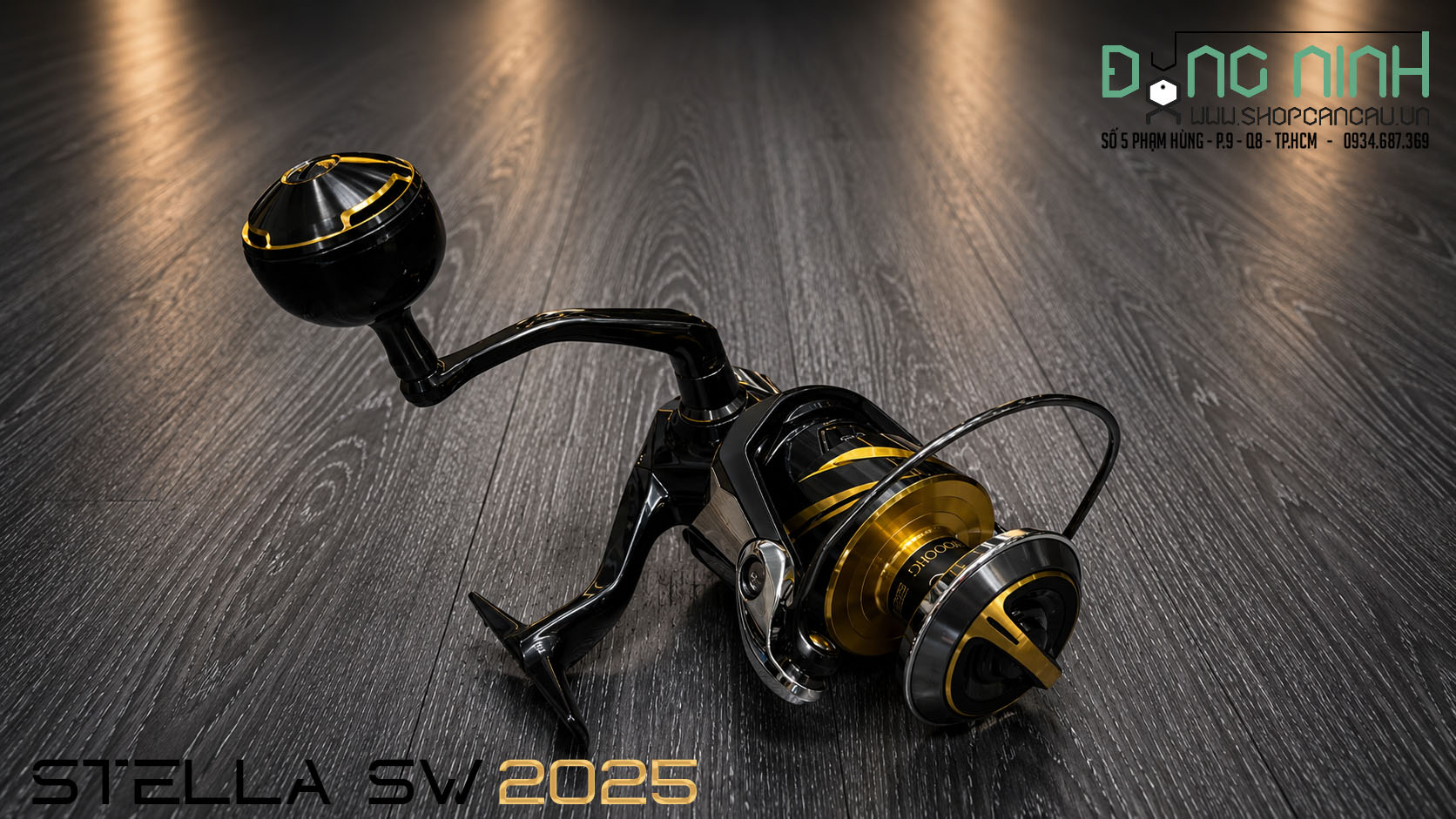 M&aacute;y c&acirc;u đứng Shimano Stella SW - 2025