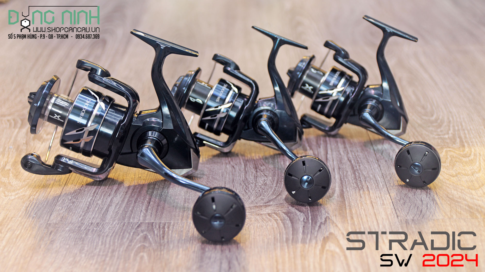 Máy câu Shimano Stradic SW - 2024