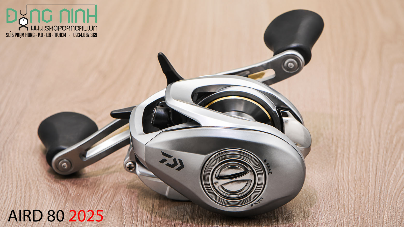 M&aacute;y c&acirc;u ngang Daiwa Aird 80 - 2025