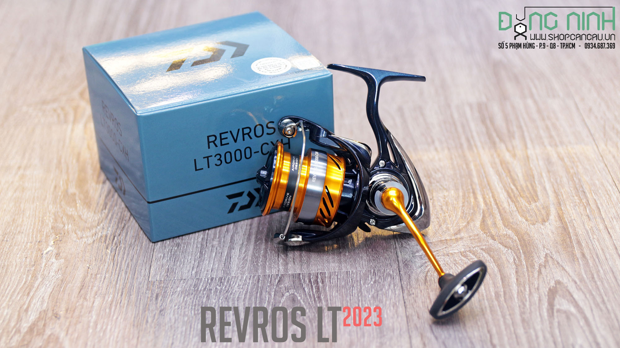 Máy câu Daiwa Revros LT - 2023