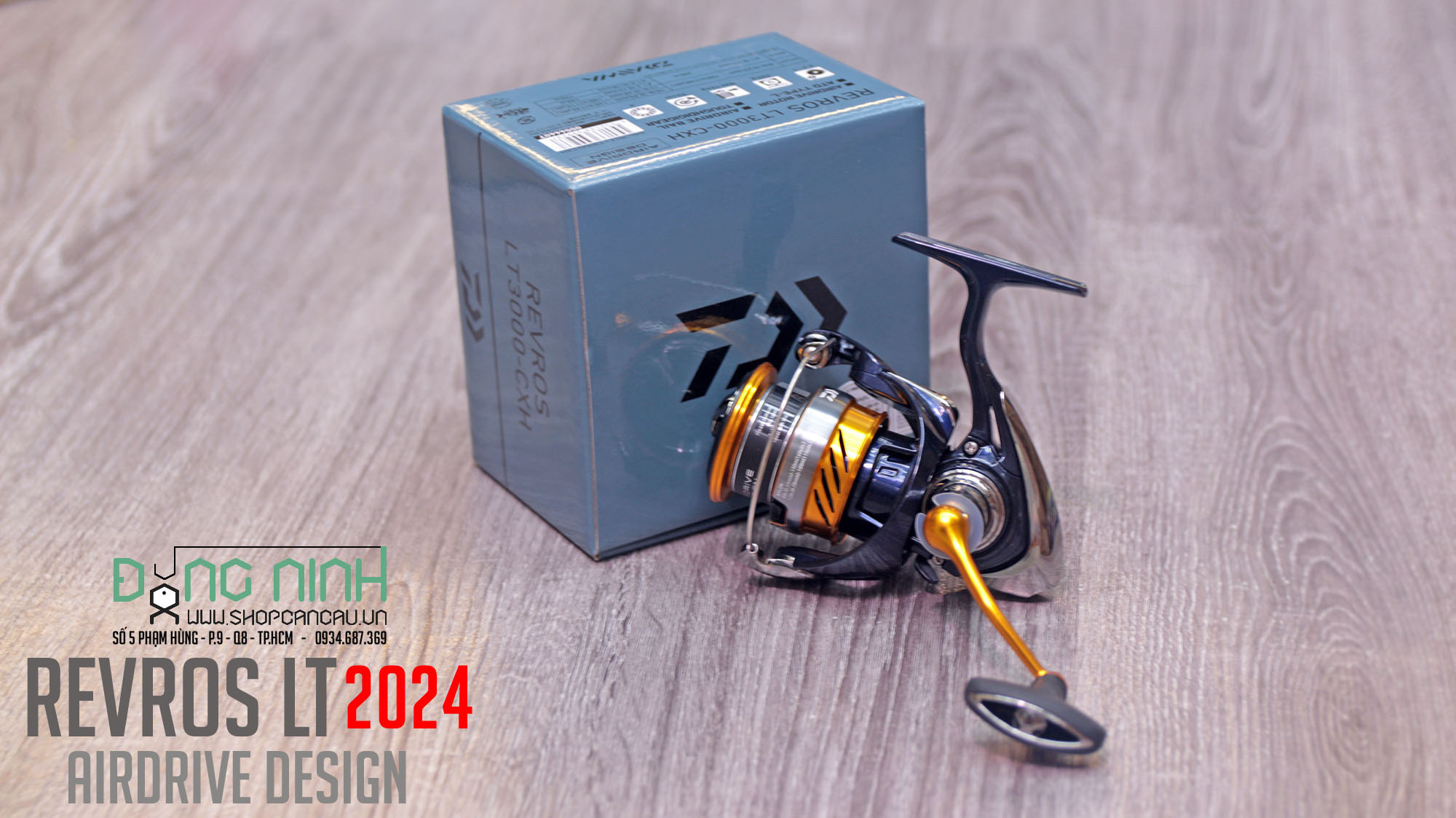 Máy câu Daiwa Revros LT - 2024