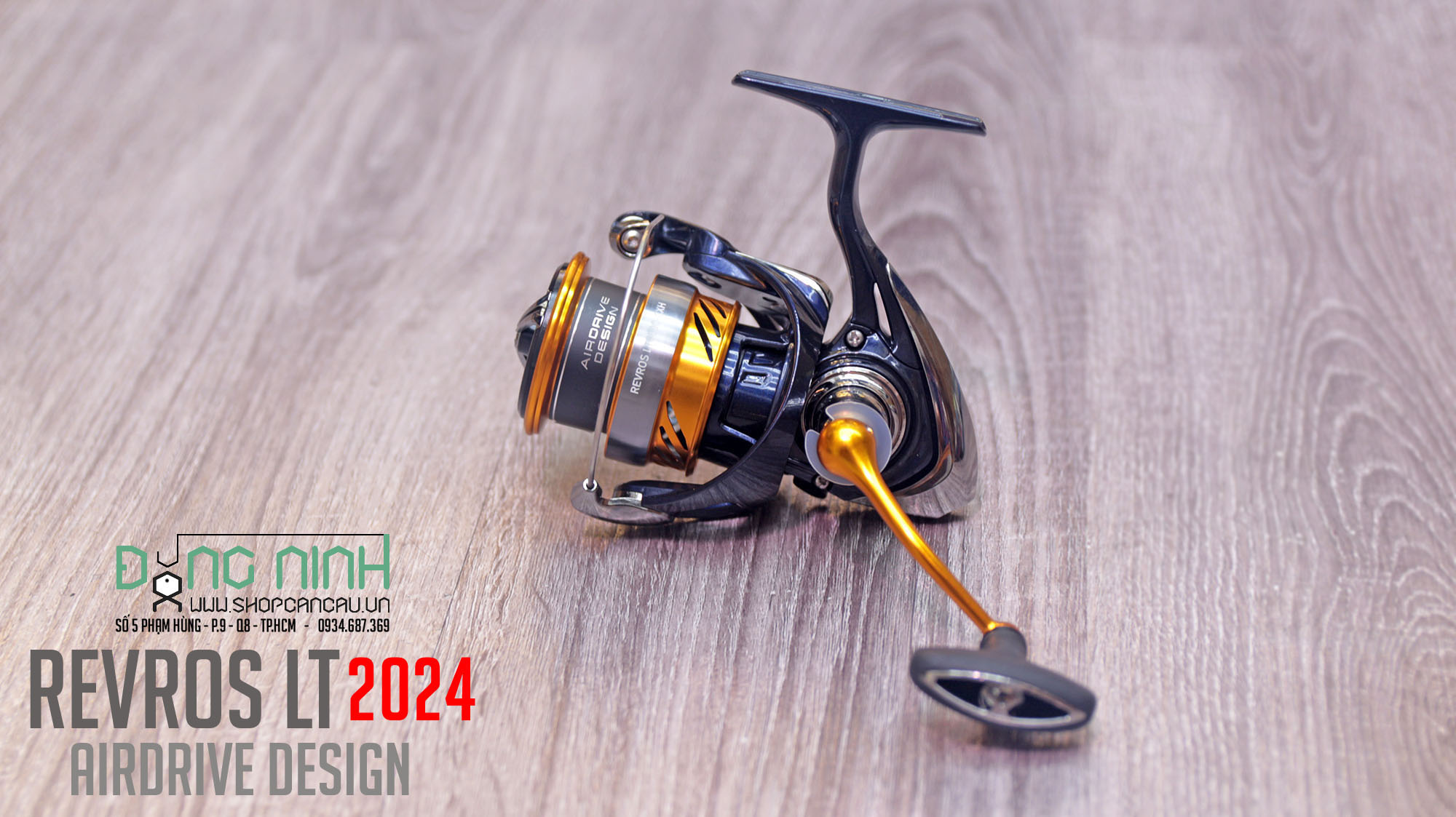 Máy câu Daiwa Revros LT - 2024