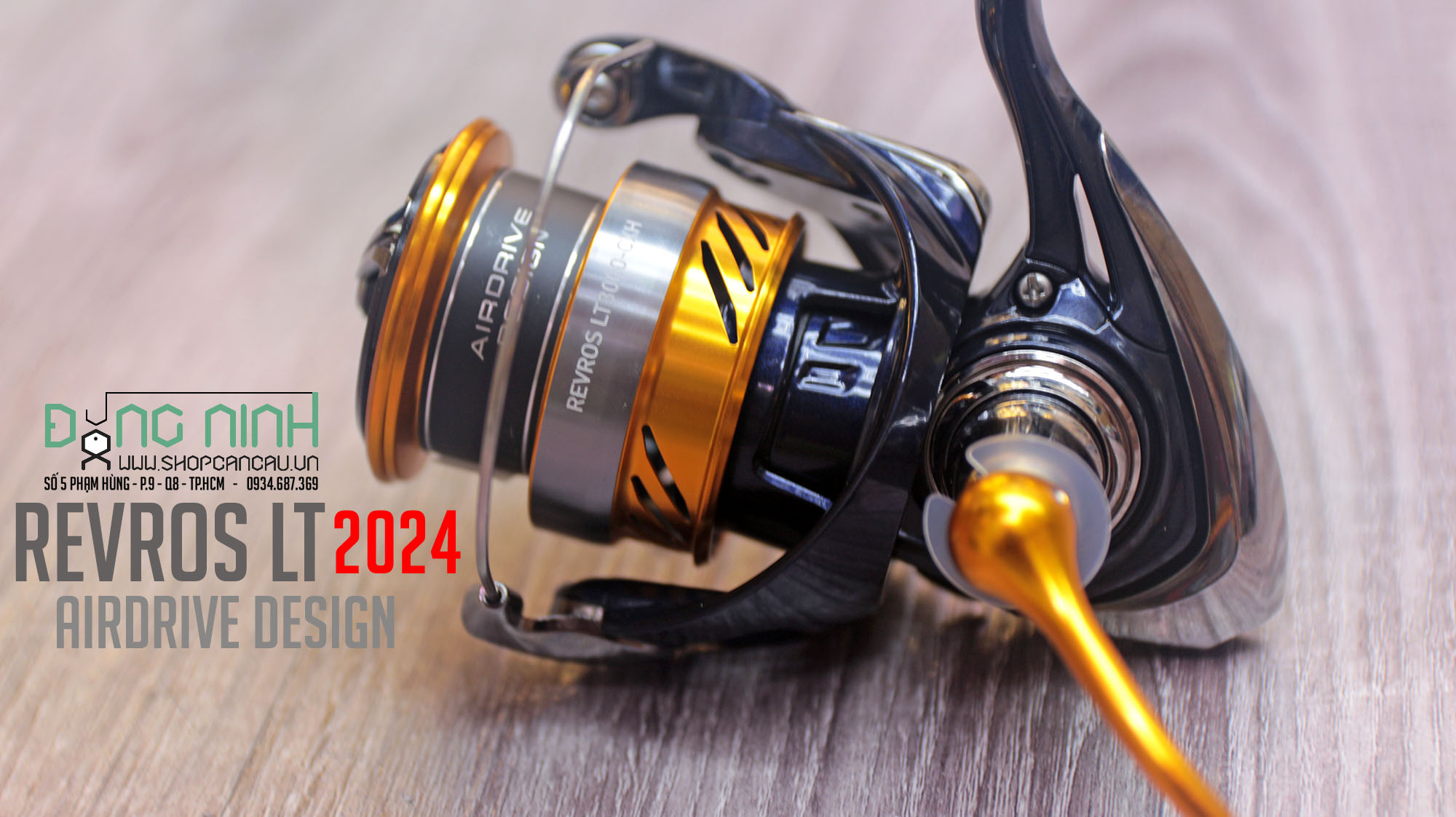 Máy câu Daiwa Revros LT - 2024