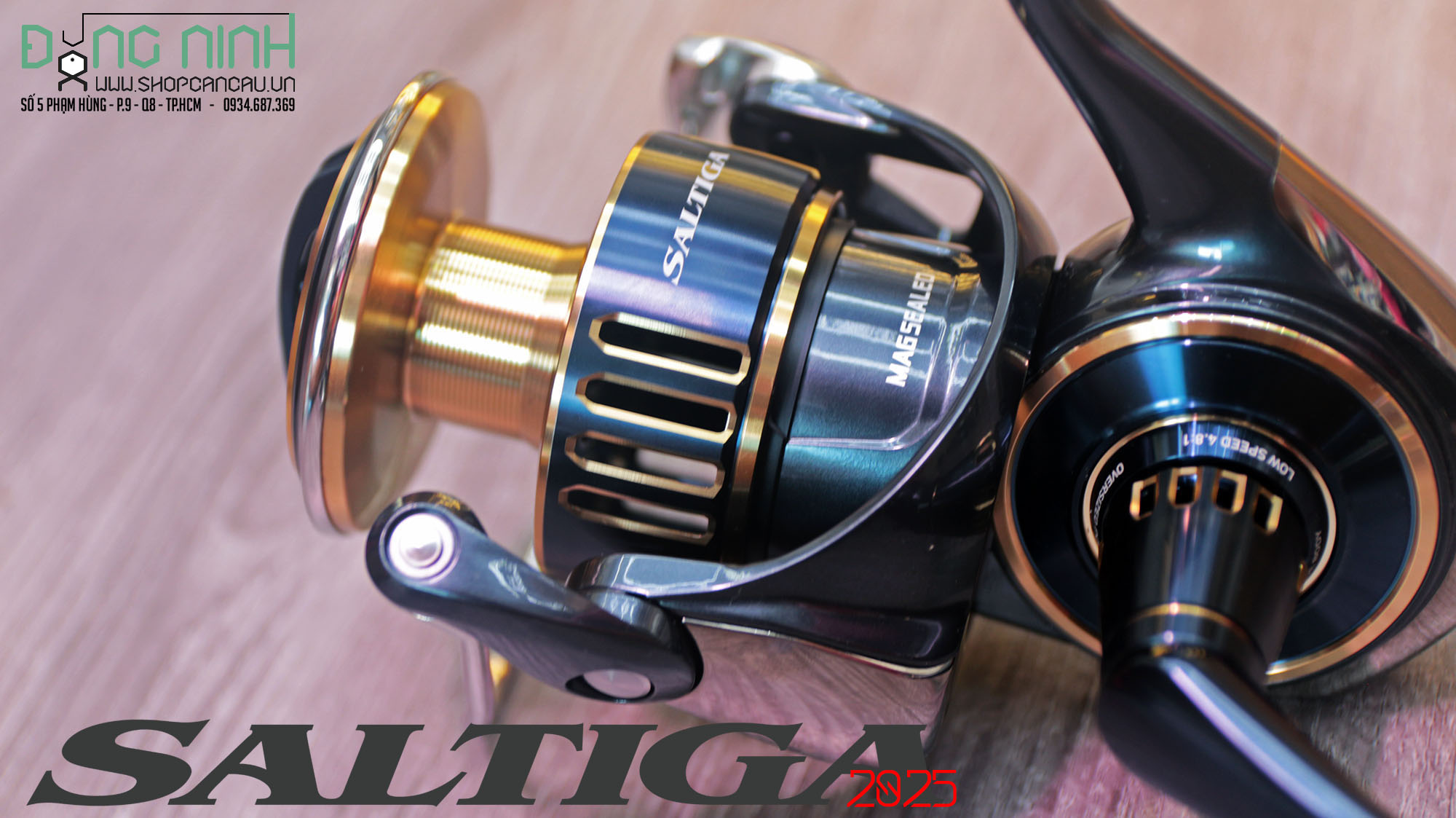 Máy câu Daiwa Saltiga 2025