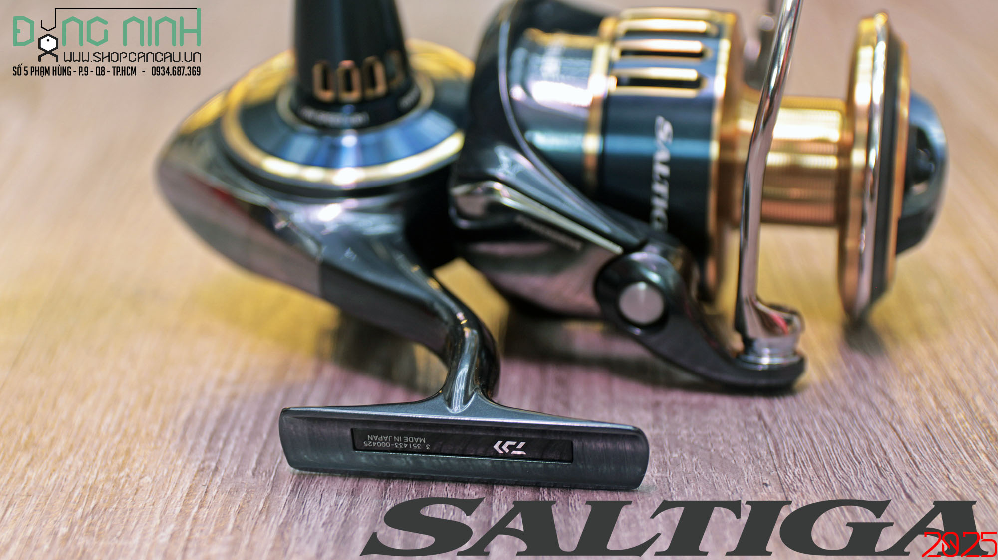 Máy câu Daiwa Saltiga 2025