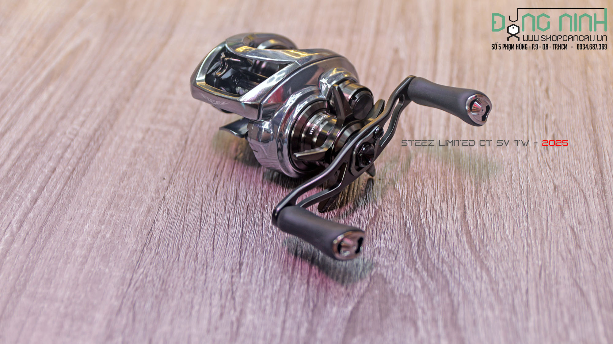 Máy Ngang Daiwa Steez Limited CT SV TW 2025