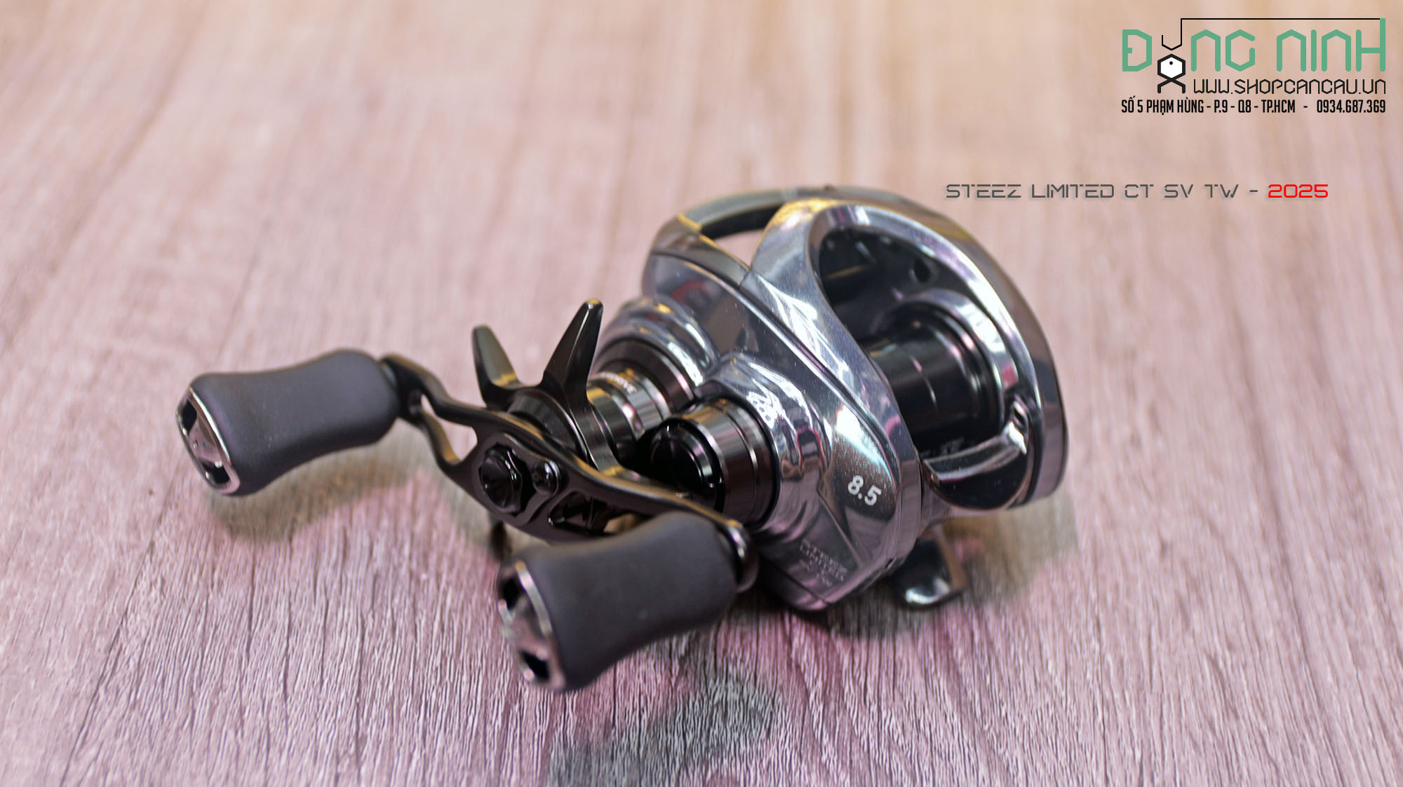 Máy Ngang Daiwa Steez Limited CT SV TW 2025