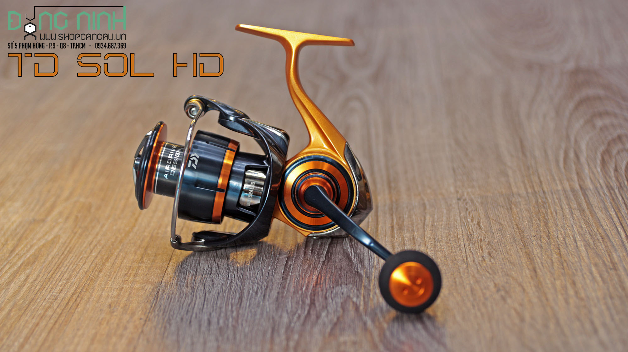 Máy câu Daiwa TD SOL HD - 2023