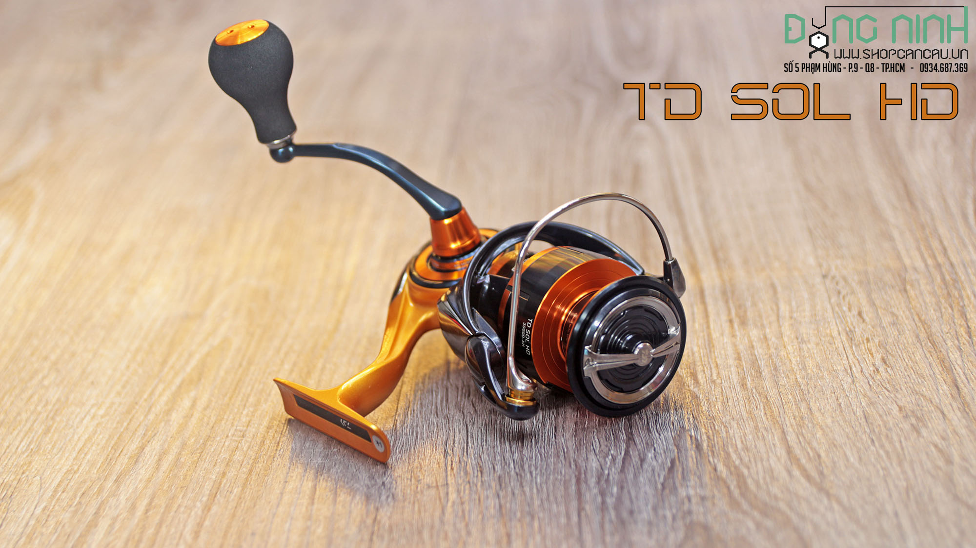 Máy câu Daiwa TD SOL HD - 2023