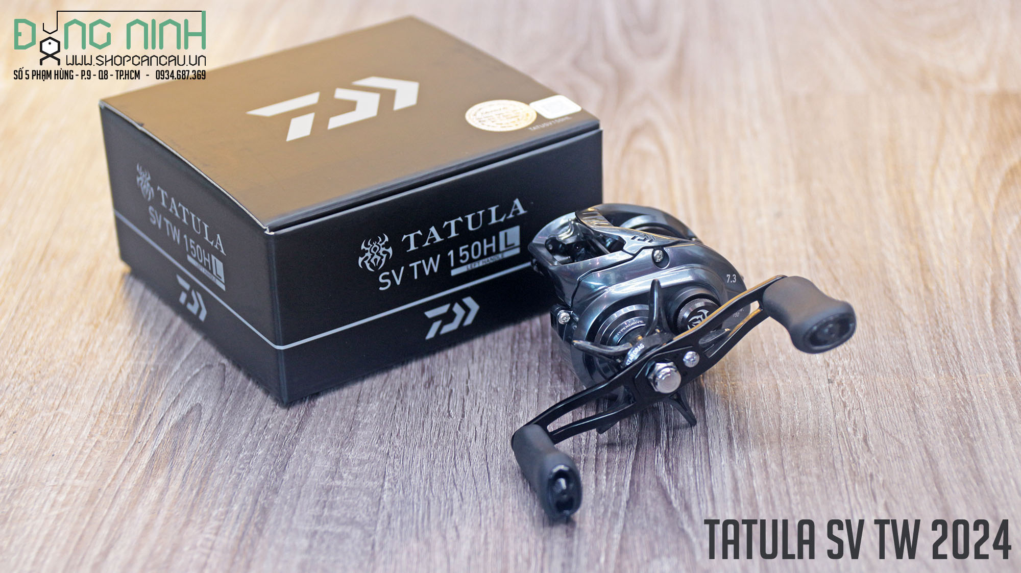 Máy ngang Daiwa Tatula SV TW - 2024